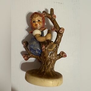 Hummel figurine “Girl on Apple Tree”